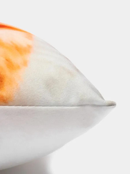 Изображение товара Подушка декоративная MATEX Fantasy Line. Рыжий кот спит / 31-116 (оранжевый/розовый/белый)