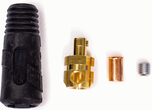 Изображение товара Вилка кабельная для сварочного аппарата AURORA 70 MMQ 400А 24mm / 26546