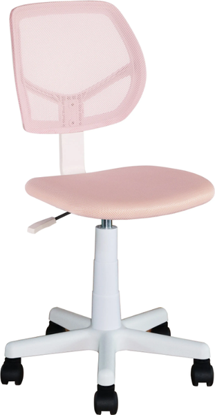 Изображение товара Кресло детское Stool Group Лоло (пластик белый/розовый 5256W Mesh Pink)