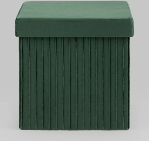 Изображение товара Пуф Stool Group Store Square с ящиком / HS15-F12 V65 (зеленый)