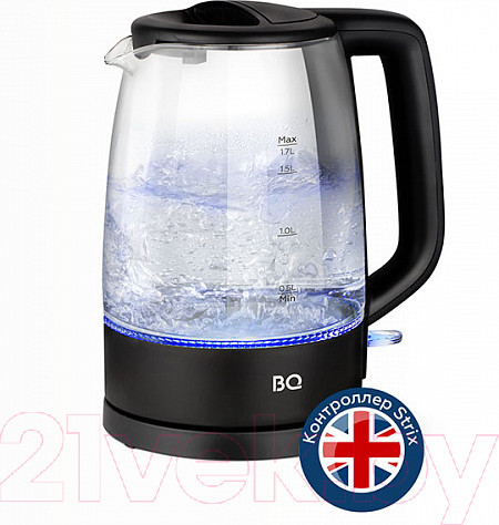 Изображение товара Электрочайник BQ KT1839G (черный)