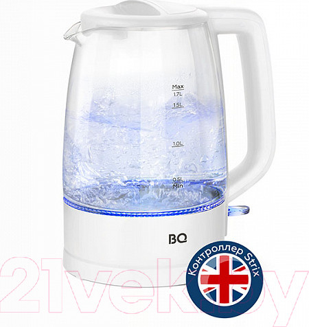 Изображение товара Электрочайник BQ KT1839G (белый)