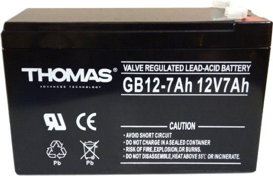 Изображение товара Аккумуляторная батарея THOMAS GB 12-7 Ah