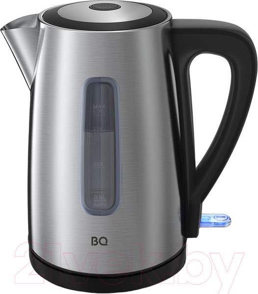 Изображение товара Электрочайник BQ KT1800S (сталь/черный)