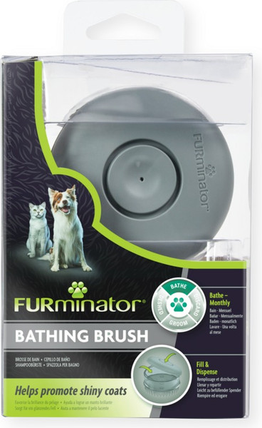 Изображение товара Щетка для животных FURminator Dog&Cat Bathing brush 12 YA для купания / 141532/691666