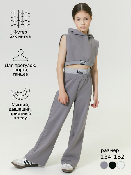 Изображение товара Топ детский Amarobaby Nood / AB-OD24-N2701/11-152 (серый, р.152)