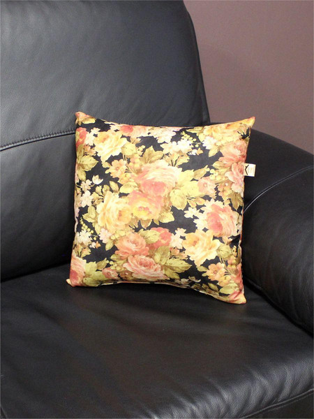 Изображение товара Подушка декоративная MATEX Concept Line. Гобелен / 34-490 (черный/розовый)