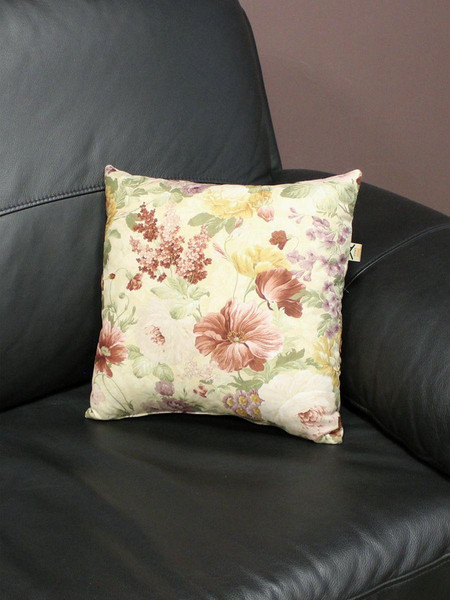 Изображение товара Подушка декоративная MATEX Concept Line. Лютики / 28-581 (бежевый/розовый/светло-зеленый)