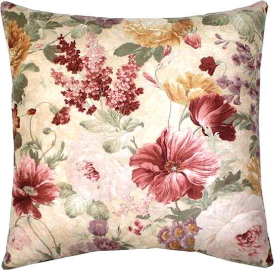 Изображение товара Подушка декоративная MATEX Concept Line. Лютики / 28-581 (бежевый/розовый/светло-зеленый)