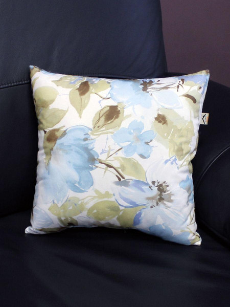 Изображение товара Подушка декоративная MATEX Concept Line. Голубые цветы / 33-660 (голубой)