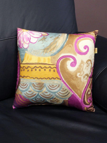 Изображение товара Подушка декоративная MATEX Concept Line. Театр 2 / 33-684 (коричневый/фуксия)