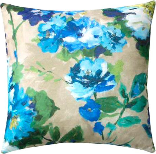 Изображение товара Подушка декоративная MATEX Concept Line. Акварель / 33-707 (голубой/зеленый)