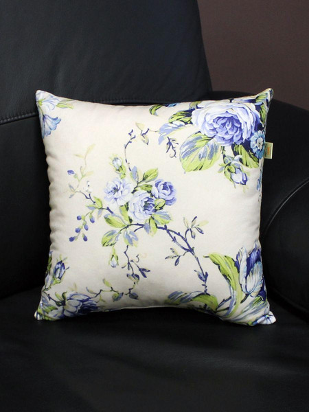 Изображение товара Подушка декоративная MATEX Concept Line. Голубой жемчуг / 33-813 (бежевый/голубой)