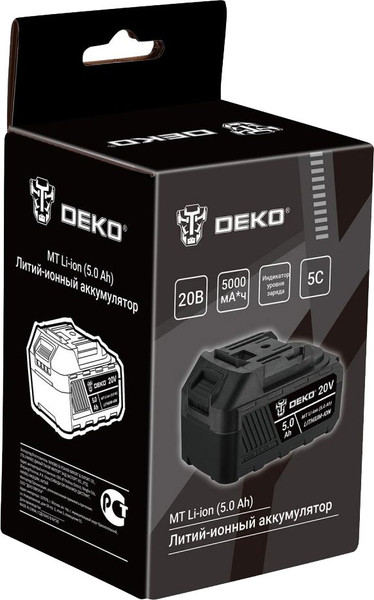 Изображение товара Аккумулятор для электроинструмента Deko MT Li-ion / 084-1063