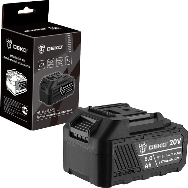 Изображение товара Аккумулятор для электроинструмента Deko MT Li-ion / 084-1063