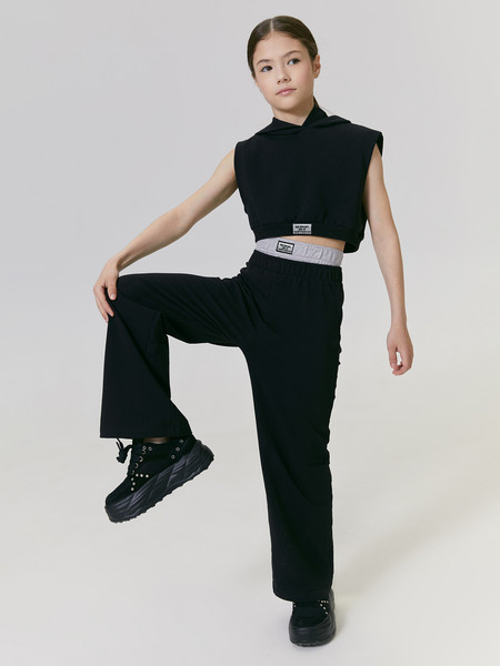 Изображение товара Топ детский Amarobaby Nood / AB-OD24-N2701/09-146 (черный, р.146)