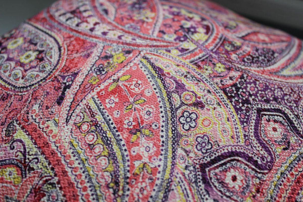 Изображение товара Наволочка декоративная MATEX Фьюжн Fresco Line. Огурцы / 44-291 (розовый/фиолетовый)