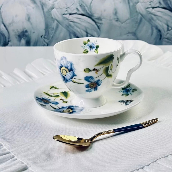 Изображение товара Набор для чая/кофе Lenardi Flowers 205-993