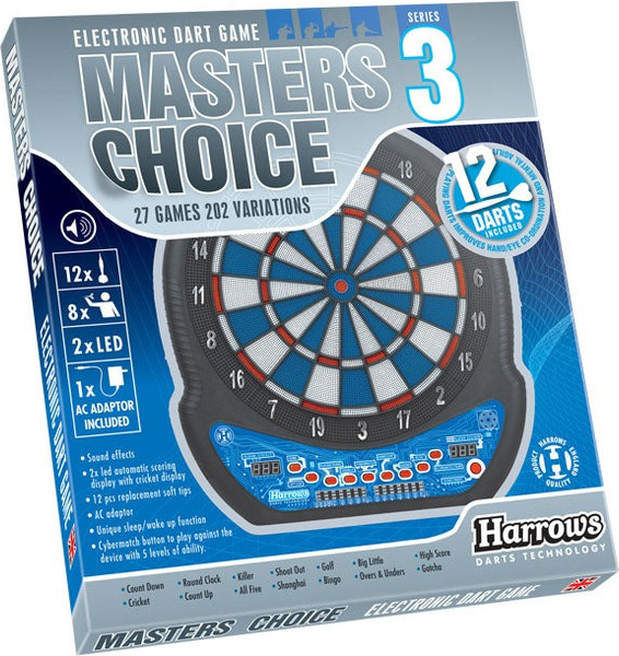Изображение товара Дартс Harrows Masters Choice 3 Dart Game / EA339