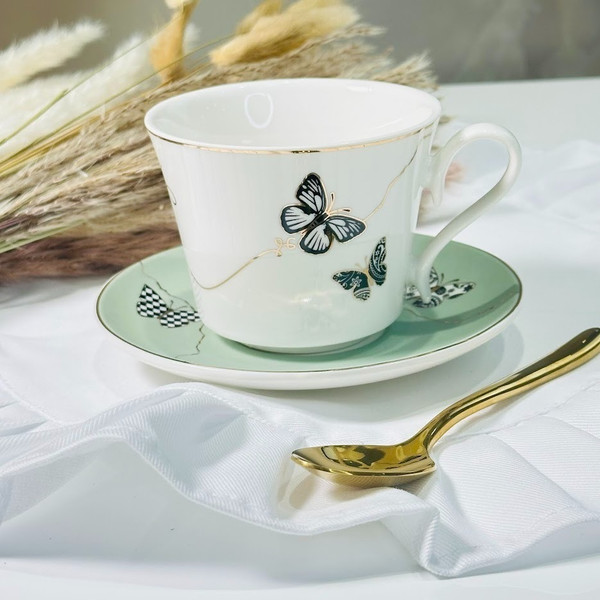 Изображение товара Набор для чая/кофе Lenardi Butterfly 133-097