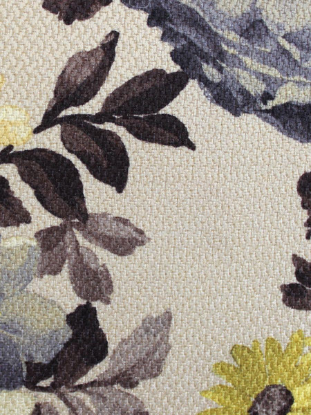 Изображение товара Наволочка декоративная MATEX Фьюжн Fresco Line. Розы и лилейник / 44-376 (горчичный/бежевый/розовый)