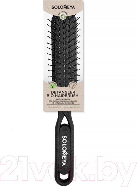 Изображение товара Расческа-массажер Solomeya Detangler Bio Wet & Dry Coffee Material / 14-2078
