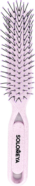 Изображение товара Расческа-массажер Solomeya Detangler Wet & Dry Pastel Lilac / 14-2059 (пастельно-сиреневый)
