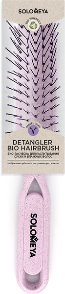Изображение товара Расческа-массажер Solomeya Detangler Wet & Dry Pastel Lilac / 14-2059 (пастельно-сиреневый)