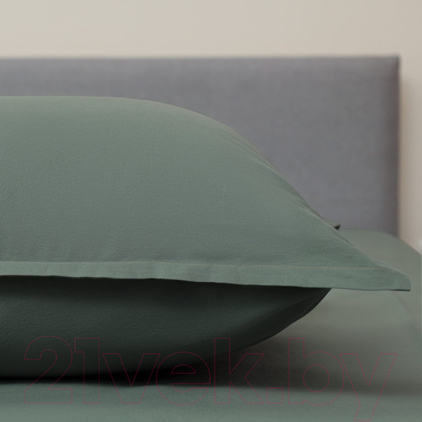 Изображение товара Комплект постельного белья Sofi de Marko Саммер Евро / Евро-См-зел (зеленый)