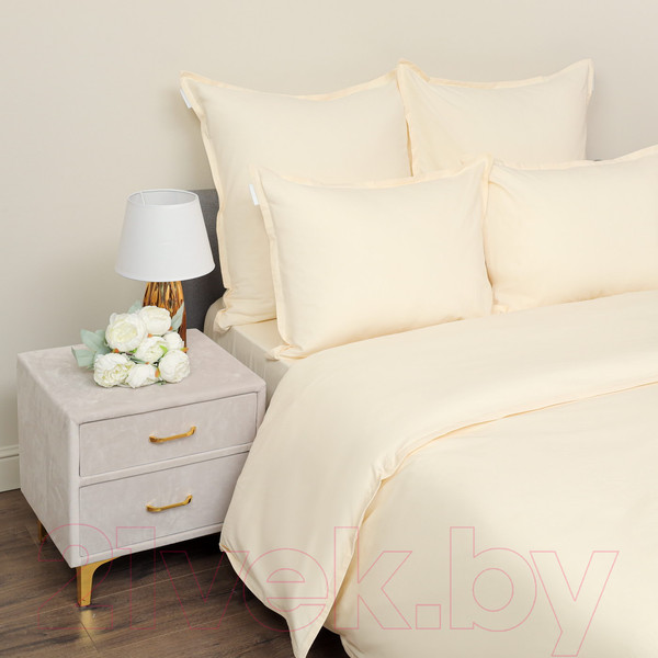 Изображение товара Комплект постельного белья Sofi de Marko Саммер 1.6 / 1.6-См-мол (молоко)