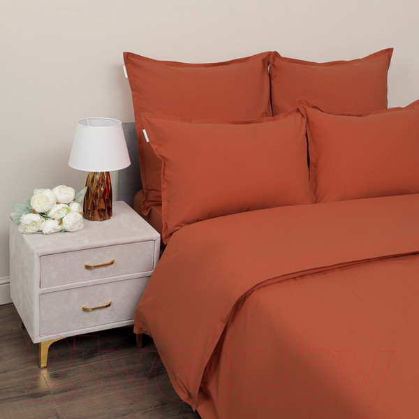 Изображение товара Комплект постельного белья Sofi de Marko Саммер 7Е / 7Е-См-ор (оранжевый)