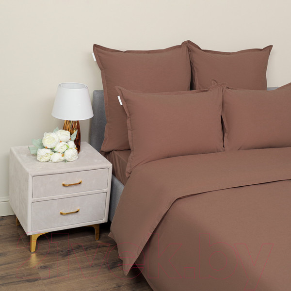 Изображение товара Комплект постельного белья Sofi de Marko Саммер 7Е / 7Е-См-кор (коричневый)