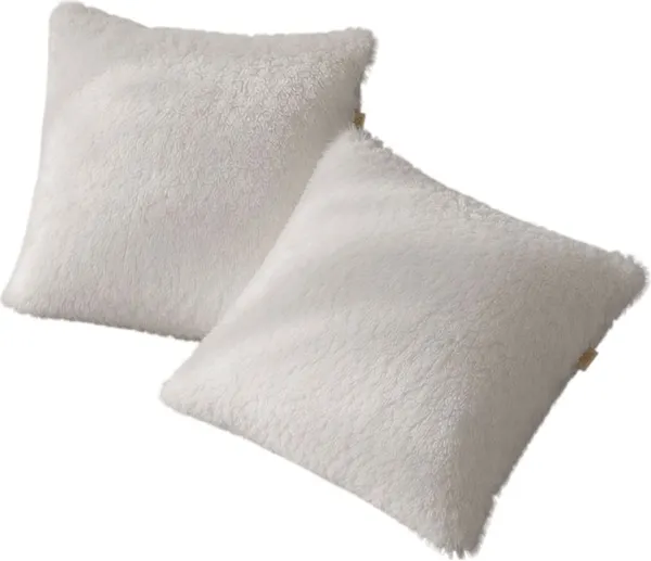 Изображение товара Комплект подушек декоративных MATEX Plush Line / 55-181 (2шт, белый)