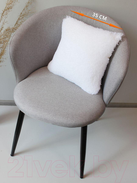 Изображение товара Комплект подушек декоративных MATEX Plush Line / 55-181 (2шт, белый)