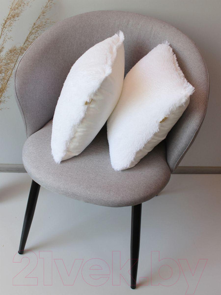 Изображение товара Комплект подушек декоративных MATEX Plush Line / 55-181 (2шт, белый)