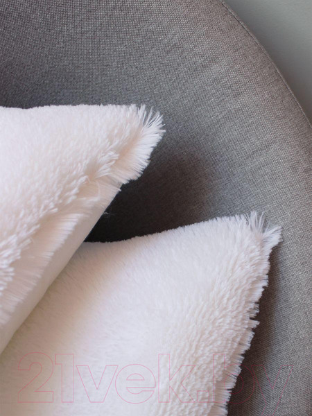 Изображение товара Комплект подушек декоративных MATEX Plush Line / 55-181 (2шт, белый)