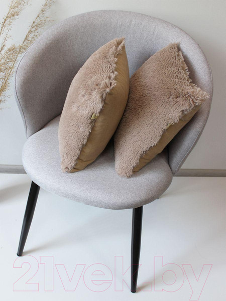 Изображение товара Комплект подушек декоративных MATEX Plush Line / 55-211 (2шт, кофейный)