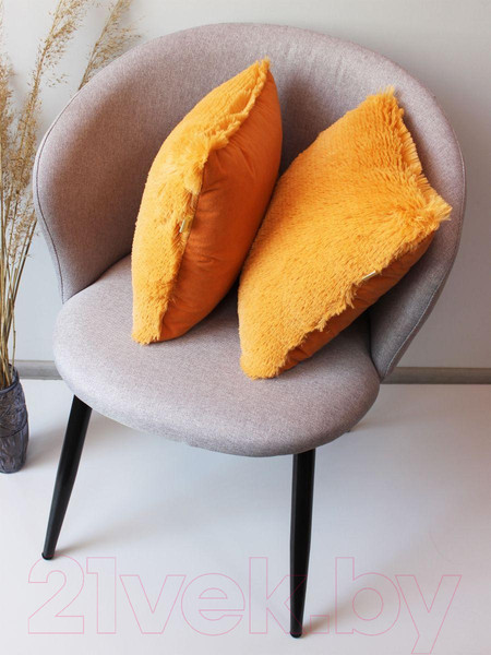 Изображение товара Комплект подушек декоративных MATEX Plush Line / 55-242 (2шт, коралловый)