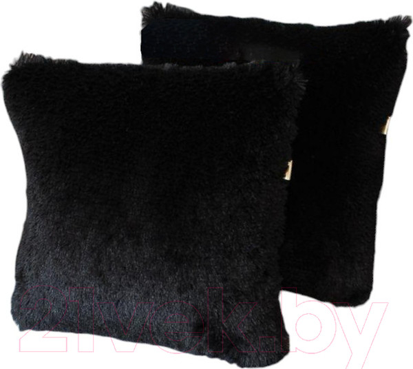 Изображение товара Комплект подушек декоративных MATEX Plush Line / 55-280 (2шт, черный)