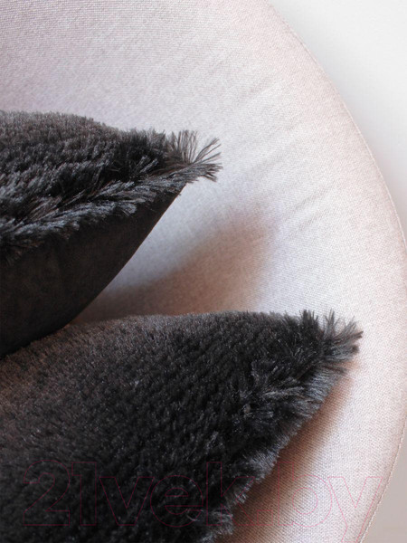 Изображение товара Комплект подушек декоративных MATEX Plush Line / 55-280 (2шт, черный)