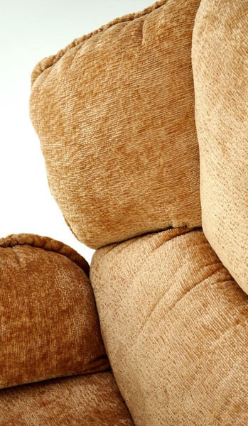 Изображение товара Кресло мягкое Halmar Guido (горчичный/хром)