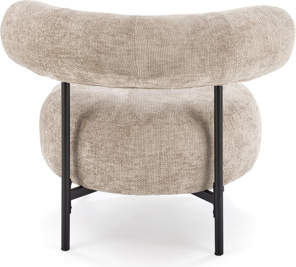 Изображение товара Кресло мягкое Halmar Hazard (бежевый/черный)