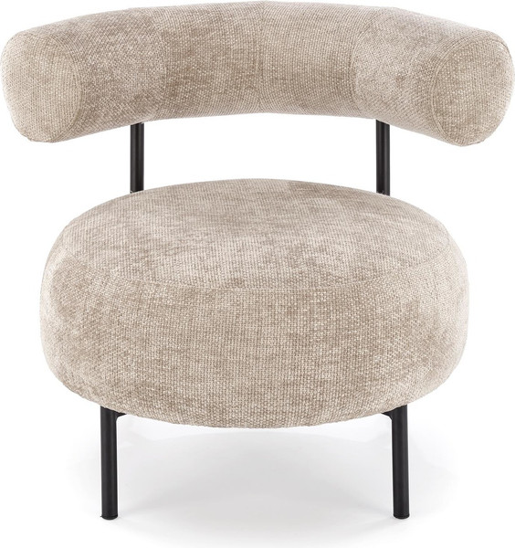 Изображение товара Кресло мягкое Halmar Hazard (бежевый/черный)