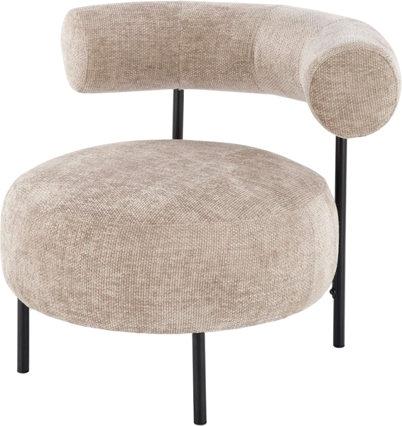 Изображение товара Кресло мягкое Halmar Hazard (бежевый/черный)