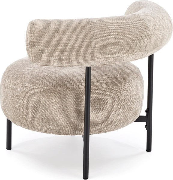 Изображение товара Кресло мягкое Halmar Hazard (бежевый/черный)