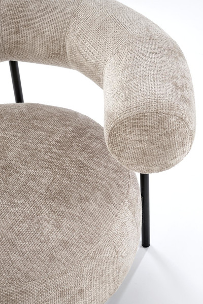 Изображение товара Кресло мягкое Halmar Hazard (бежевый/черный)