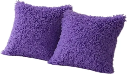 Изображение товара Комплект подушек декоративных MATEX Plush Line / 59-158 (2шт, фиолетовый)