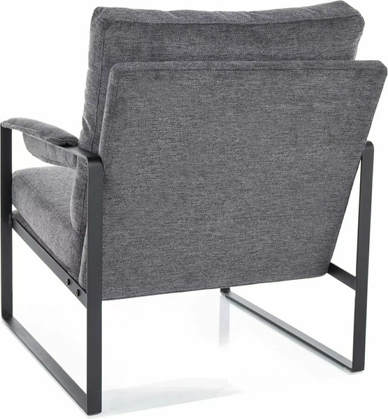 Изображение товара Кресло мягкое Signal Focus (Brego 18 темно-серый/черный матовый)