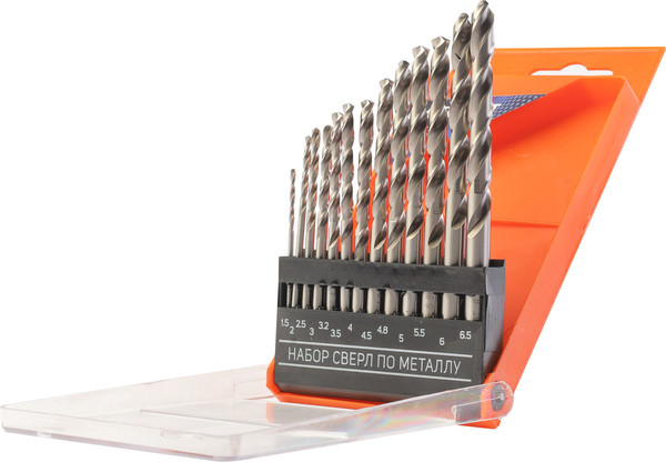 Изображение товара Набор сверл PATRIOT HSS 1.5-6.5мм / 815010543 (13шт)
