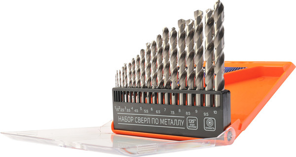 Изображение товара Набор сверл PATRIOT HSS №1 1.0-10.0мм / 815010544 (19шт)